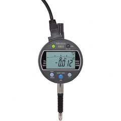 Mitutoyo - Electronic Drop Indicators Minimum Measurement (mm): 0 Maximum Measurement (mm): 12.70 - Exact Tooling