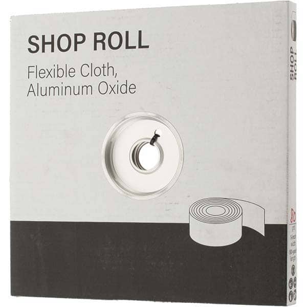 VSM - 50 Yd 80 Grit Aluminum Oxide Shop Roll - Exact Tooling