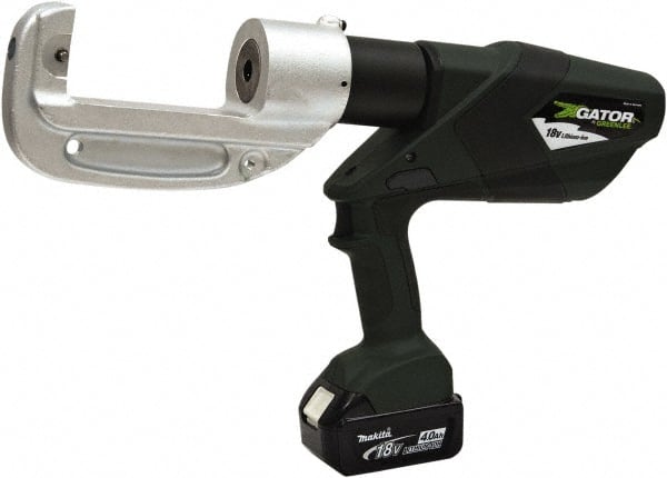 Greenlee - 15 Ton Electric Crimper - Includes Lithium-Ion Battery, Charger, Carrying Case - Exact Tooling