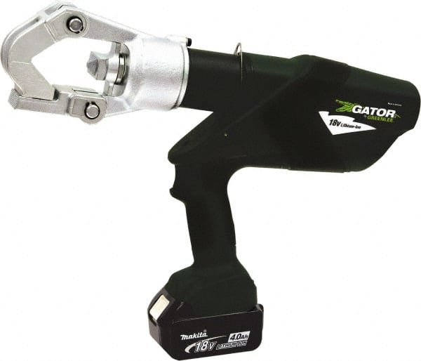 Greenlee - 12 Ton Electric Crimper - Includes Lithium-Ion Battery, Charger, Carrying Case - Exact Tooling