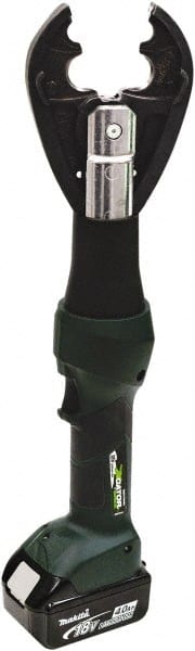 Greenlee - 6 Ton Electric Crimper - Includes Lithium-Ion Battery, Charger, Carrying Case - Exact Tooling