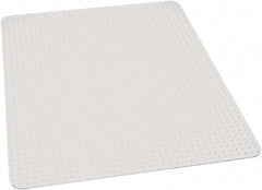 Ability One - 60" Long x 46" Wide, Chair Mat - Rectangular, Beveled Edge Style - Exact Tooling