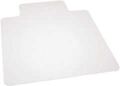 Ability One - 53" Long x 45" Wide, Chair Mat - Rectangular, Beveled Edge Style - Exact Tooling