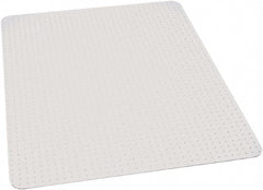 Ability One - 60" Long x 46" Wide, Chair Mat - Rectangular, Beveled Edge Style - Exact Tooling