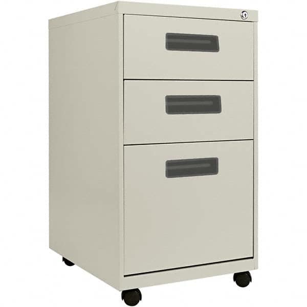 ALERA - File Cabinets & Accessories Type: Pedestal Number of Drawers: 3 - Exact Tooling