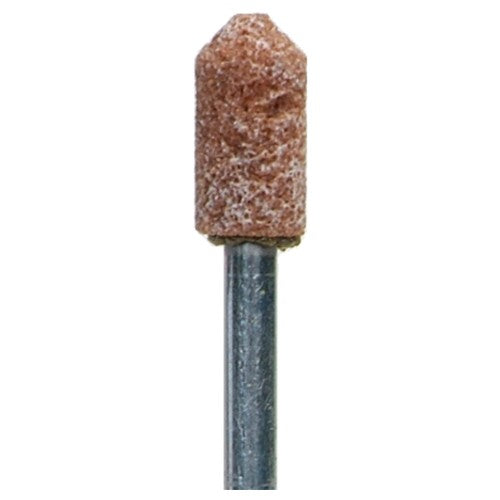 1/4″ × 1/2″ 1/8″ Spindle Gemini Mounted Point B54 60 Grit Aluminum Oxide - Exact Tooling