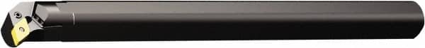 Sandvik Coromant - 1.5315" Min Bore Diam, 12" OAL, 1-1/4" Shank Diam, A..PDUNR/L..HP Indexable Boring Bar - Lever Holding Method - Exact Tooling