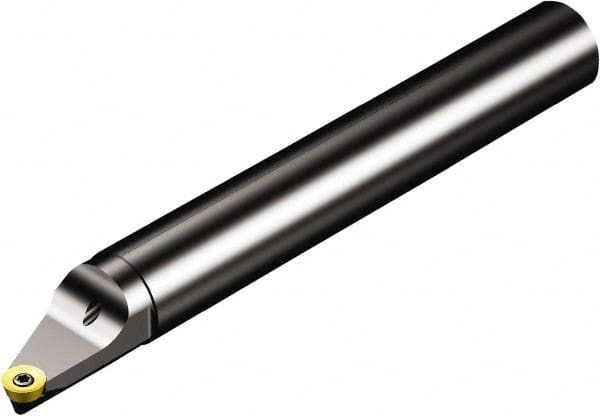 Sandvik Coromant - 0.748" Min Bore Diam, 5.9055" OAL, 3/4" Shank Diam, A..SRXDR/L-R Indexable Boring Bar - Screw-On Holding Method - Exact Tooling