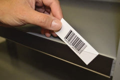 Aigner Index - 33-1/2" Long x 1-1/8" Wide, Self Adhesive Back, Label Holder - Exact Tooling