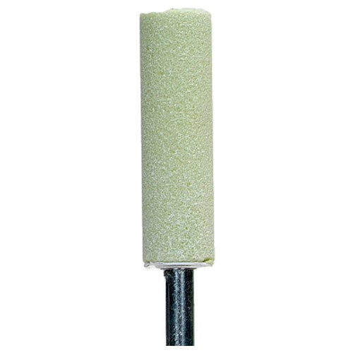 1/2″ × 2″ 1/4″ Spindle Quantum Mounted Point W189 80 Grit Ceramic Alumina - Exact Tooling