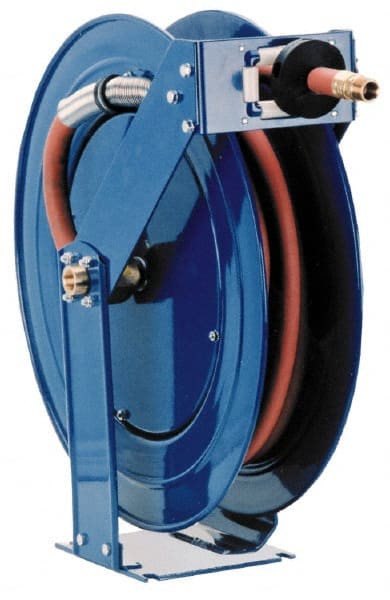 CoxReels - 75' Spring Retractable Hose Reel - 250 psi, Hose Included - Exact Tooling