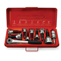 Rothenberger - Pullers, Extractors & Specialty Wrenches Type: Tee Extractor Set Capacity: 1/2; 5/8; 7/8; 1-1/8 (Inch) - Exact Tooling