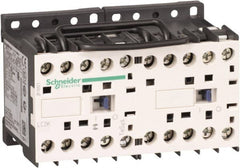 Schneider Electric - 3 Pole, 230 to 240 Coil VAC at 50/60 Hz, 6 Amp at 440 VAC, Reversible IEC Contactor - BS 5424, CSA, IEC 60947, NF C 63-110, RoHS Compliant, UL Listed, VDE 0660 - Exact Tooling
