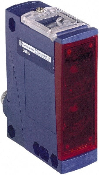 Telemecanique Sensors - Screw Clamp Terminal Connector, 2m Nominal Distance, Shock and Vibration Resistant, Diffused Photoelectric Sensor - 24 to 240 VAC/VDC, 20 Hz, Polycarbonate, 4 Inch Long x 5 Inch Wide x 4 Inch High - Exact Tooling