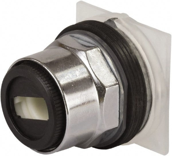 Schneider Electric - 1.18 Inch Mount Hole, 2 Position, Pushbutton Operated, Selector Switch Only - Maintained (MA), without Contact Blocks, Weatherproof and Dust and Oil Resistant - Exact Tooling