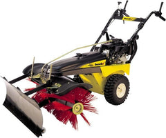 Trynex - 40" Clearing Width Self Propelled Rotary Snow Plow & Brush - 3 Forward Speeds, 1 Reverse Speed, 42-1/2" High x 39.37" Wide x 80" Deep - Exact Tooling