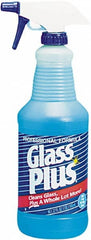 Glass Plus - 32 oz Spray Bottle Floral Glass Cleaner - Use on Glass - Exact Tooling
