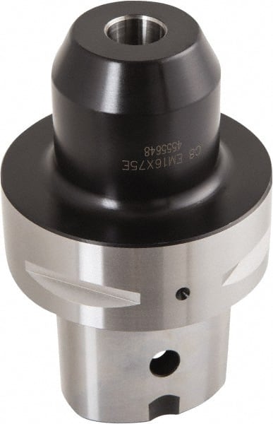 Iscar - C8 Modular Connection, 0.6299" Inside Hole Diam, 1.7717" Projection, Whistle Notch Adapter - 1.8898" Body Diam, Modular Connection Shank, Through Coolant - Exact Tooling