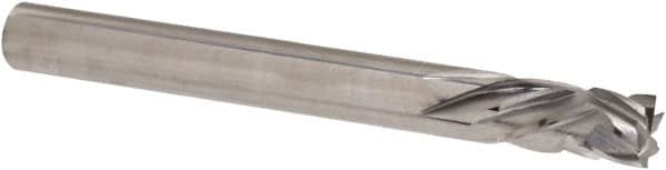 Iscar - 6mm Cutting Diam x 12mm Length of Cut, 6 Flute, Compression Spiral Router Bit - Uncoated, Right Hand Cut, Solid Carbide, 57mm OAL x 6mm Shank Diam, Square End - Exact Tooling