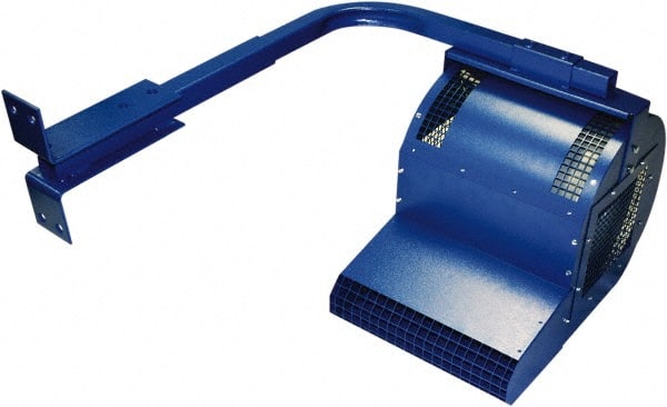 Patterson Fan - 10" Blade, Direct Drive, 3/4 hp, 3,220 CFM, Wall Mount Blower Fan - 10.0 Amps, 120 VAC Input, 1 Speed, Single Phase - Exact Tooling