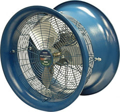 Patterson Fan - 18" Blade, 1/2 hp, 3,800 CFM, Industrial Circulation Fan - Suspension, 115 AC Volts, 6.0 Amps, 1 Speed - Exact Tooling