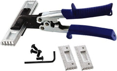 Midwest Snips - 10" OAL Hand Seamer for HVAC - 1" Jaw Width, 2" Jaw Depth - Exact Tooling