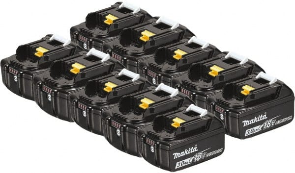 Makita - 18 Volt Lithium-Ion Power Tool Battery - 3 Ahr Capacity, Series LXT - Exact Tooling