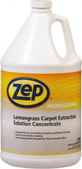 ZEP Commercial - 1 Gal Bottle Carpet Cleaner - Lemongrass Scent, Use on Carpet & Upholstery - Exact Tooling