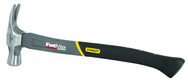 STANLEY® FATMAX® Graphite Checkered Framing Hammer Axe Handle Rip Claw – 22 oz. - Exact Tooling