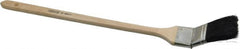 Premier Paint Roller - 2" Hog Radiator Brush - 2" Bristle Length, 18-1/8" Wood Handle - Exact Tooling