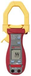 Amprobe - 2740452, CAT III, Digital Average Responding Clamp Meter with 1.9685" Clamp On Jaws - 600 VAC/VDC, 800 AC Amps, 1000 DC Amps, Measures Voltage, Capacitance, Current, Resistance - Exact Tooling