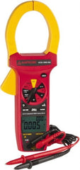 Amprobe - ACDC-3400 IND, CAT IV, CAT III, Digital True RMS Clamp Meter with 2.2441" Clamp On Jaws - 750 VAC, 1000 VDC, 1000 AC/DC Amps, Measures Voltage, Capacitance, Current, Frequency, Resistance - Exact Tooling