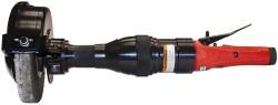 Universal Tool - 6" Wheel Diam, 6,000 RPM, Pneumatic Angle & Disc Grinder - 5/8-11 Spindle, 40 CFM, Side Exhaust - Exact Tooling