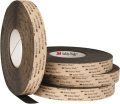 3M - Black Solid Color Anti-Slip Vinyl Tape - 1" Wide x 60' Long - Exact Tooling
