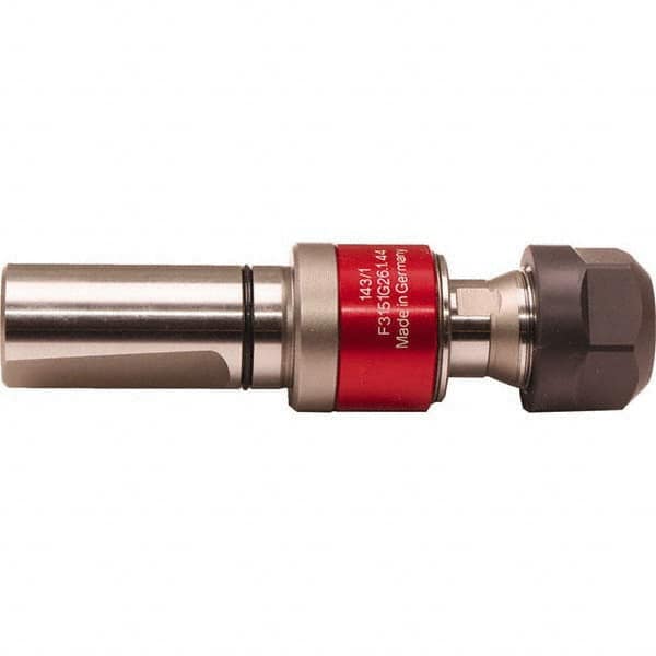 Emuge - 25mm Straight Shank Diam Tension & Compression Tapping Chuck - M2 Min Tap Capacity, Through Coolant - Exact Tooling