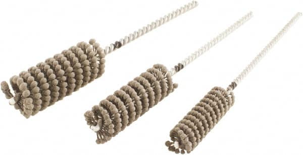 Brush Research Mfg. - 29mm Bore Diam, 320 Grit, Aluminum Oxide Flexible Hone - Exact Tooling