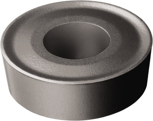 Sandvik Coromant - RCMX100300 RCMX Grade H13A Carbide Turning Insert - Uncoated, Round, 10mm Inscr Circle, 1/8" Thick - Exact Tooling