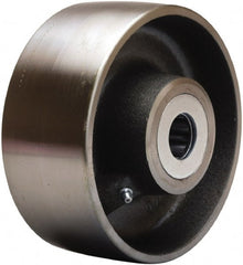 Hamilton - 6 Inch Diameter x 2-1/2 Inch Wide, Forged Steel Caster Wheel - 4,500 Lb. Capacity, 3-1/4 Inch Hub Length, 1 Inch Axle Diameter, Tapered Roller Bearing - Exact Tooling