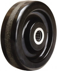 Hamilton - 5 Inch Diameter x 1-1/2 Inch Wide, Phenolic Caster Wheel - 600 Lb. Capacity, 1-5/8 Inch Hub Length, 5/8 Inch Axle Diameter, Straight Roller Bearing - Exact Tooling