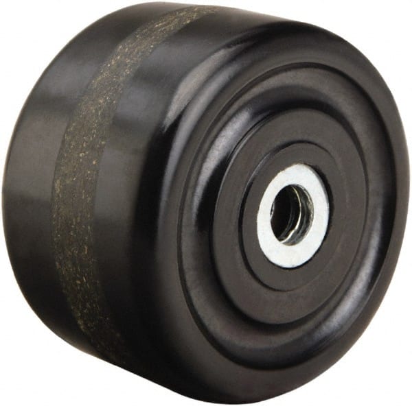 Hamilton - 3 Inch Diameter x 1-3/4 Inch Wide, Phenolic Caster Wheel - 550 Lb. Capacity, 1-7/8 Inch Hub Length, 13/16 Inch Axle Diameter, Plain Bore Bearing - Exact Tooling