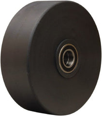 Hamilton - 12 Inch Diameter x 4 Inch Wide, Nylon Caster Wheel - 10,000 Lb. Capacity, 4-1/4 Inch Hub Length, 1-1/4 Inch Axle Diameter, Precision Ball Bearing - Exact Tooling