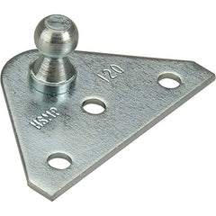 Dynabrade - 10mm Diameter Ball Bracket - Includes 2 Brackets, Use with Downdraft Sanding Tables - Exact Tooling