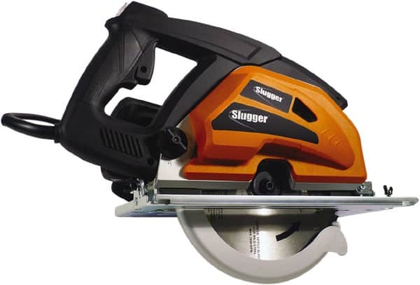 Fein - 15 Amps, 9" Blade Diam, 2,300 RPM, Electric Circular Saw - 2.4 hp, 1" Arbor Hole, Right Blade - Exact Tooling