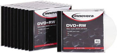 innovera - DVD+RW Discs - Use with CD, DVD Drives - Exact Tooling