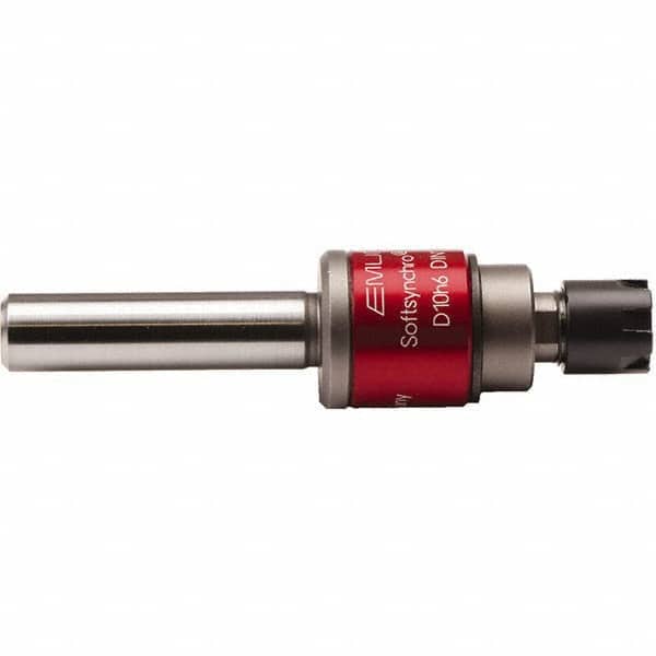 Emuge - 10mm Straight Shank Diam Tension & Compression Tapping Chuck - M0.5 Min Tap Capacity, 43.5mm Projection - Exact Tooling