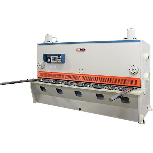 Baileigh - Floor Shears Power Type: Hydraulic Blade Length (Inch): 120 - Exact Tooling