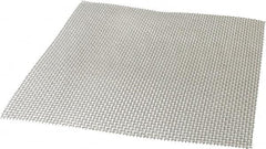 Value Collection - 18 Gage, 0.047 Inch Wire Diameter, 6 x 6 Mesh per Linear Inch, Stainless Steel, Wire Cloth - 0.12 Inch Opening Width, 12 Inch Wide x 12 Inch Stock Length - Exact Tooling