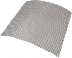 Value Collection - 20 Gage, 0.035 Inch Wire Diameter, 4 x 4 Mesh per Linear Inch, Stainless Steel, Milling Grade Wire Cloth - 0.215 Inch Opening Width, 12 Inch Wide x 12 Inch Stock Length - Exact Tooling