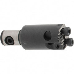 Iscar - 16mm Body Diam, Manual Single Cutter Boring Head - 18.01mm to 22mm Bore Diam - Exact Tooling