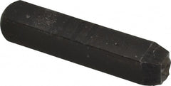 Made in USA - 3/8" Character Size, 5 Character, Heavy Duty Individual Steel Stamp - Steel, Individual - Exact Tooling